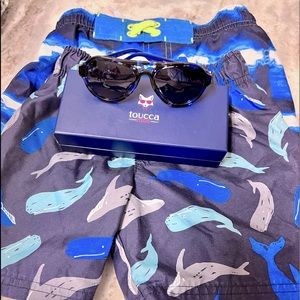 Toucca Polarized Sunglasses - boys size 2-6 yo